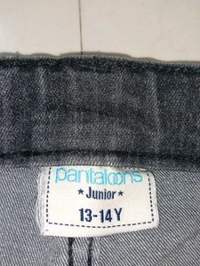 Gray Wash Slim Fit Jeans