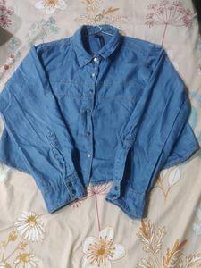 Blue Denim Casual Shirt