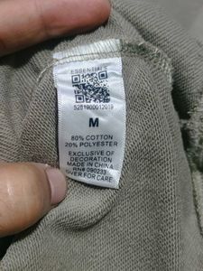 Essentials fear of God Olive Green Sweatshirt