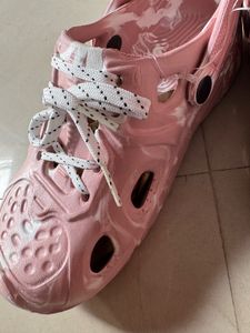 girl women Cute Pink Clogs