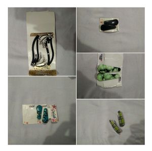 Pack Of 5 Rubber Band And 17 Pairs Tictac P