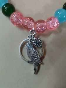 Beaded Braceles, Watch Dial Bracelet Bangles (Silk