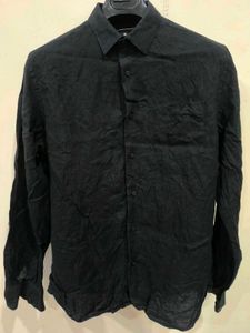 Plain Black Shirt From Blackberrys