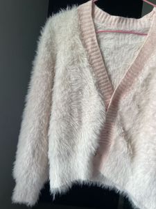 Fluffy Knit Cardigan
