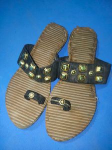 Flat  Brown 🤎 Slipper &amp; Jutti (Combo)
