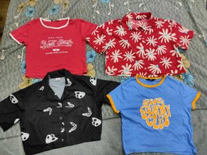 Branded Tee Bundle Of 4 (FIX RATE)