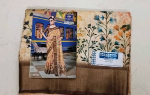 Floral Print Saree