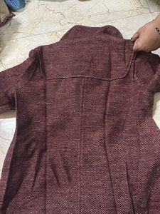 Elegant Maroon Coat