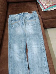 Light Wash Denim Jeans
