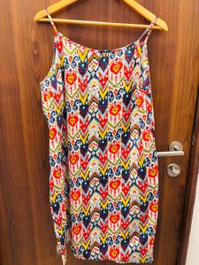 Patterned  Dress with pants