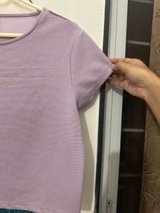 Lavender T-shirt, Bust- 36/34