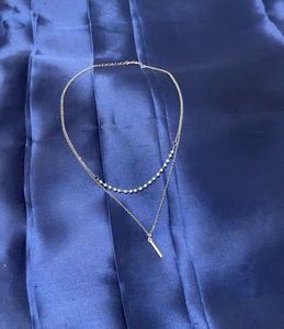 Double Layered Necklace.