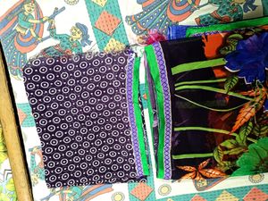 Printed Crepe Saree