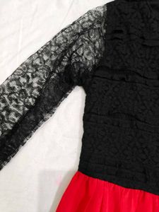 Red Black Onepiece