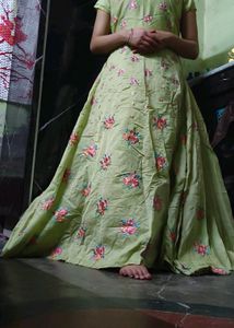 Full Heavy Embroidered Gown