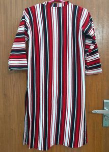 Woollen Red Kurta Set