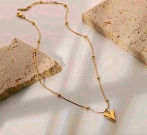 Anti-tarnish Simple Heart Pendant