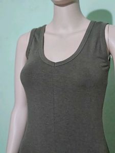 Olive Green Dress