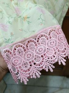 Floral Print Kurta