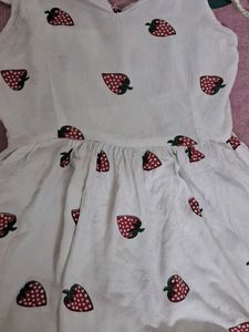Strawberry Print Sundress