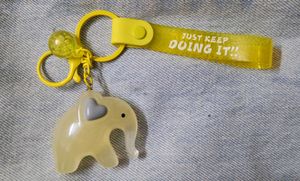 Kuromi &amp; Elephant Keychain Set