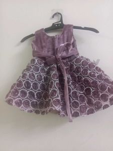 Cute Purple Rose Dress
