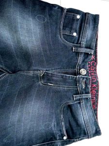 Calvin Klein Dark Wash Denim Jeans