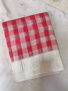 New Chanderi Silk Sarees With Constract Blouse