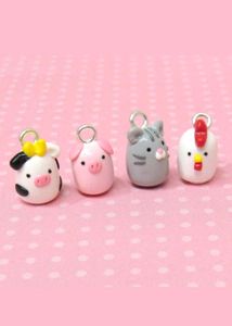 SALE 💰 Kawaii Animal Charms × 3 ✨