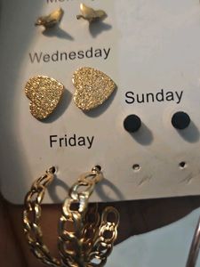 Beautiful 7 Earring Set