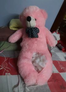 Cute Teddy With Women Purse Freebie