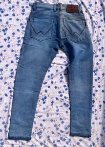 Wrangler Slim Fit Jeans - Classic Blue👖🔵