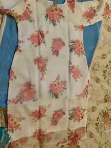 Floral Print Kurta