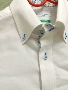 NEW IMPORTED Classic White Long Sleeve Shirt