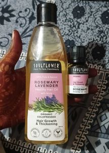 Soulflower Hair Oil &amp; Soap Set