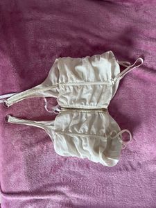 White Crop Top