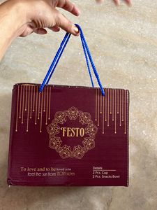 Testo Set Of Bowl And Cup