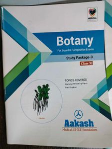 AAKASH CLASS 11 NEET BOTANY MODULES