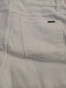 Classy White Shorts