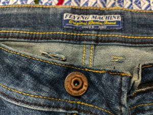 Original Flying Machine Ripped Jeans Size 36
