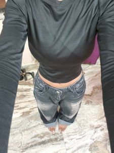 StyleCast x Revolte Wide Leg Jeans