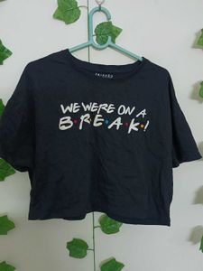 MAX printed Crop Top
