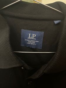 Louis Phillipe Black Polo Shirt