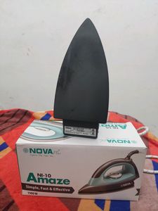 Nova NI 10 1100watt dry iron (grey and turquoise)
