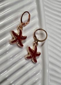 Starfish Drop Earrings