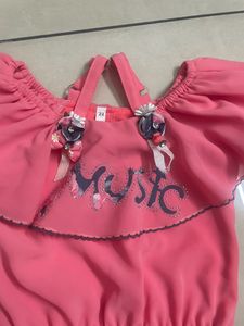 Girls Skirt And Top Set