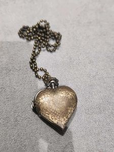 Vintage Heart Locket Necklace