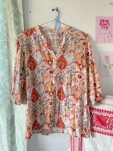 Patterned Casual Top