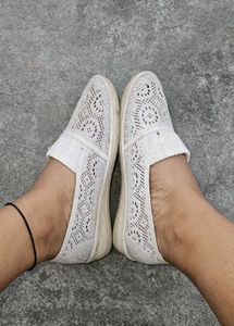 Sparx Women White Loafers