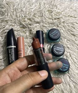 Mascara, Lipsticks Matte ,eye Shimmer And Glitters